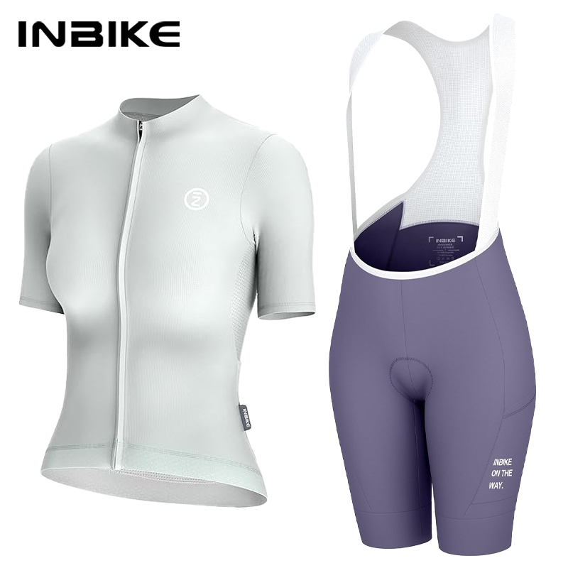 Cycling Community - INBIKE レディース サイクリングジャージセット ロードバイクジャージ 半袖 自転車ウェア
