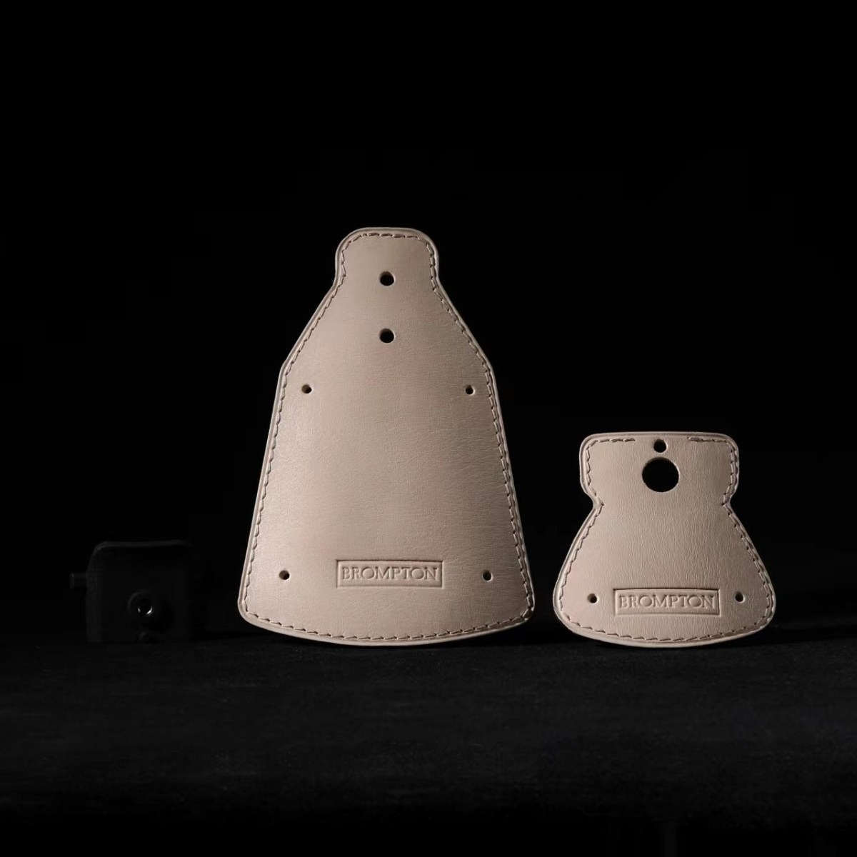 Fender Mudguard Set - DC 高級本革マッドガード フェンダー ブロンプトンバイク用 折りたたみ自転車改造およびアップグレードアクセサリー
