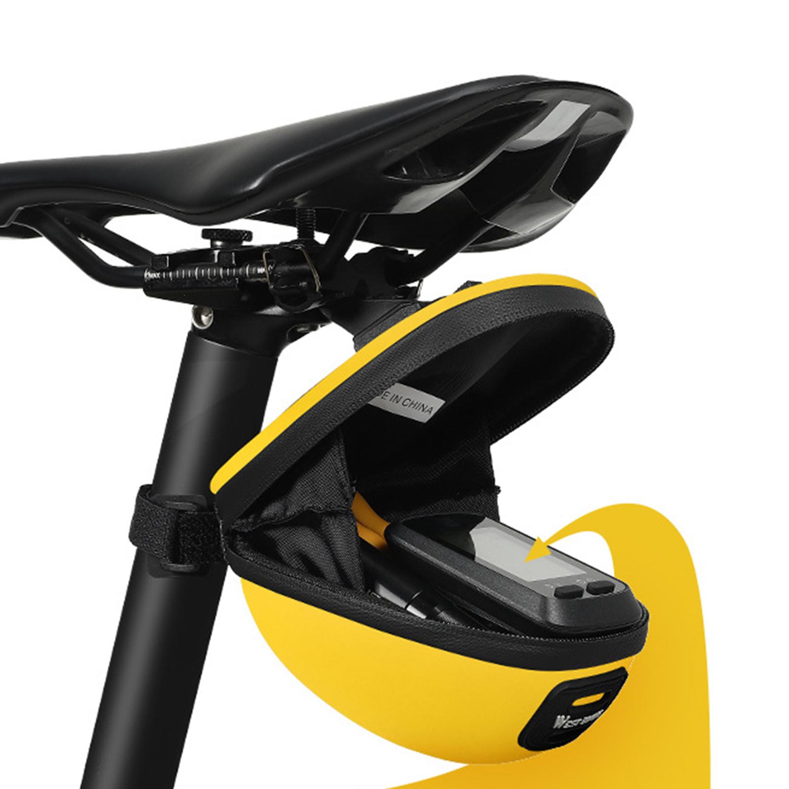 Saddle Bag Under Seat - 自転車サドルバッグ シート下バッグ マウンテンバイクポーチ ハードリリース