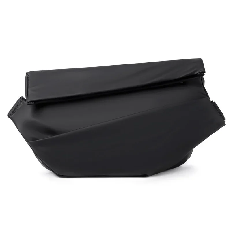 Cycling Commute Bag - メンズ機能性クロスボディバッグ 防水メッセンジャーバッグ マグネットバックル付き 大容量チェストバッグ 毎日の通勤＆サイクリングに最適