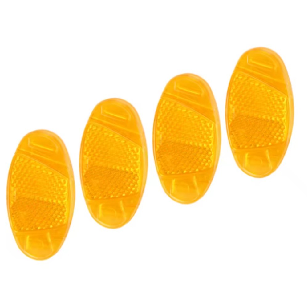 Spoke Reflector Set - 4 ピース/セット自転車マウンテンバイクスポークライト車のストリップリフレクター自転車リフレクター自転車警告灯自転車アクセサリー