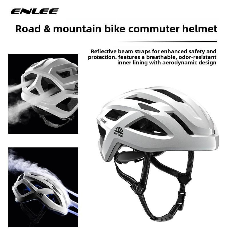 Commute Cycling Helmet - ENLEE 自転車ヘルメット アウトドアレジャー 通勤 マウンテンロードバイク サイクリング