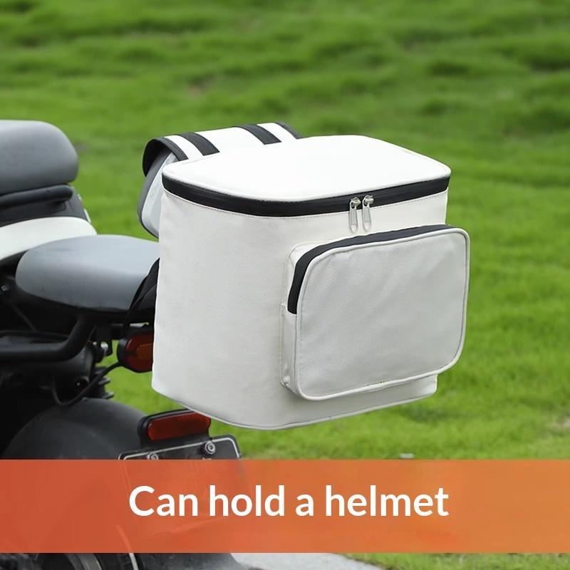 Commute Cycling Helmet - 防水電動自転車リア収納バッグ大容量ヘルメットの通勤やサイクリング旅行に最適
