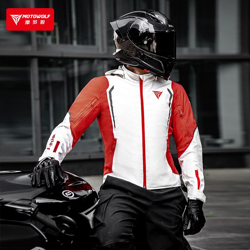 Cycling Commute Jacket - MOTOWOLF ウィンドブレーカー バイク用ライディングジャケット 通気性保温 秋冬通勤 メンズサイクリングギア