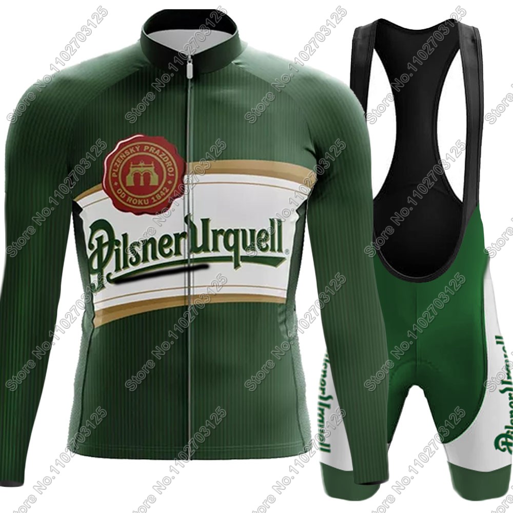 Cycling Commute Shorts - 2025 ドリンクビールサイクリングジャージセット夏チェコ長袖服シャツロードパンツビブショーツバイクスーツ MTB マイヨ
