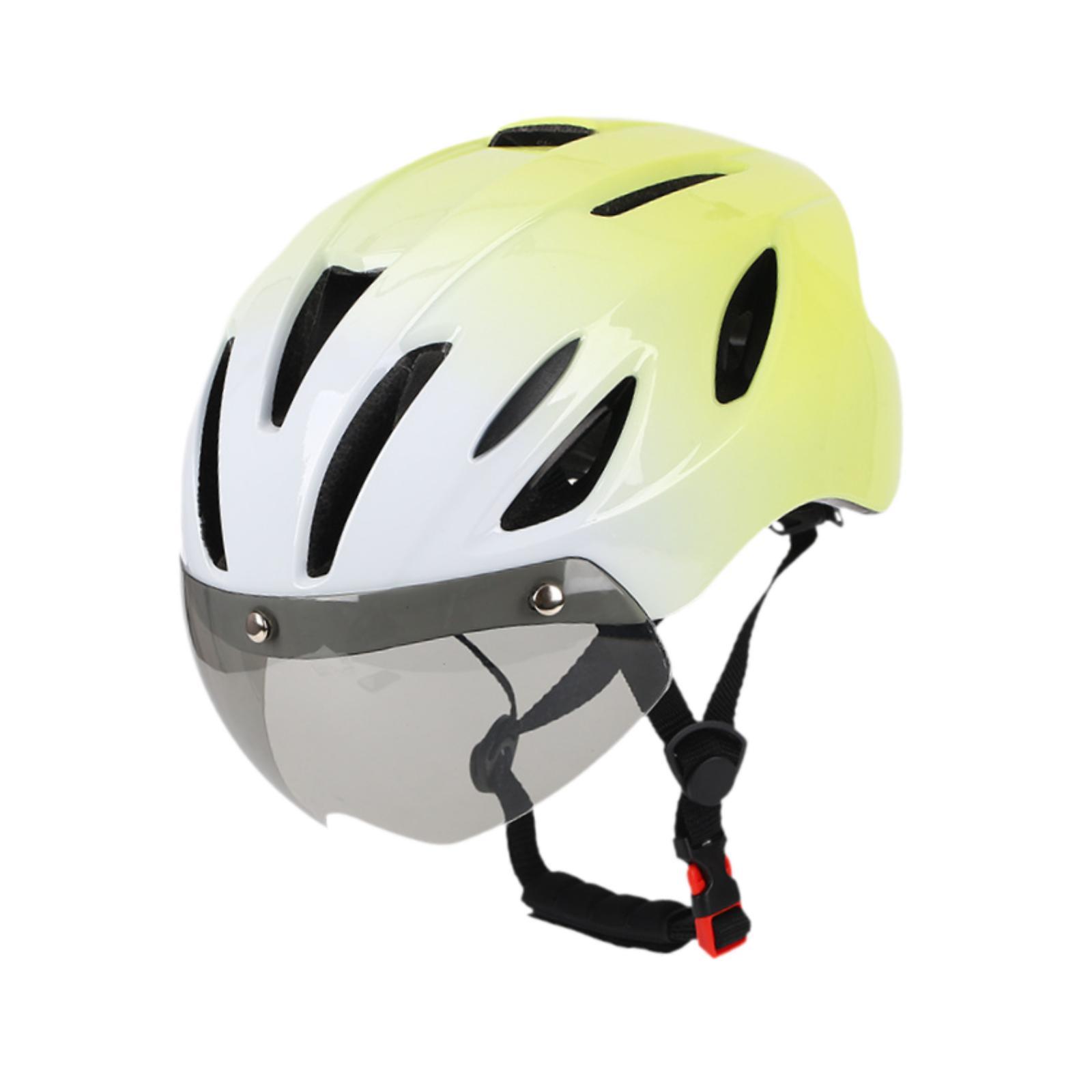 Commute Cycling Helmet - マウンテンバイクヘルメット 軽量 通気性抜群 取り外し可能なパッド入りストラップ エアロサイクリングハット 通勤やアウトドアスポーツに最適