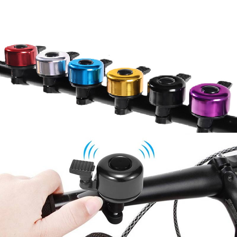 Bell Handlebar Ring - 安全警告用の金属製自転車ベル,安全ハンドルバー,新品