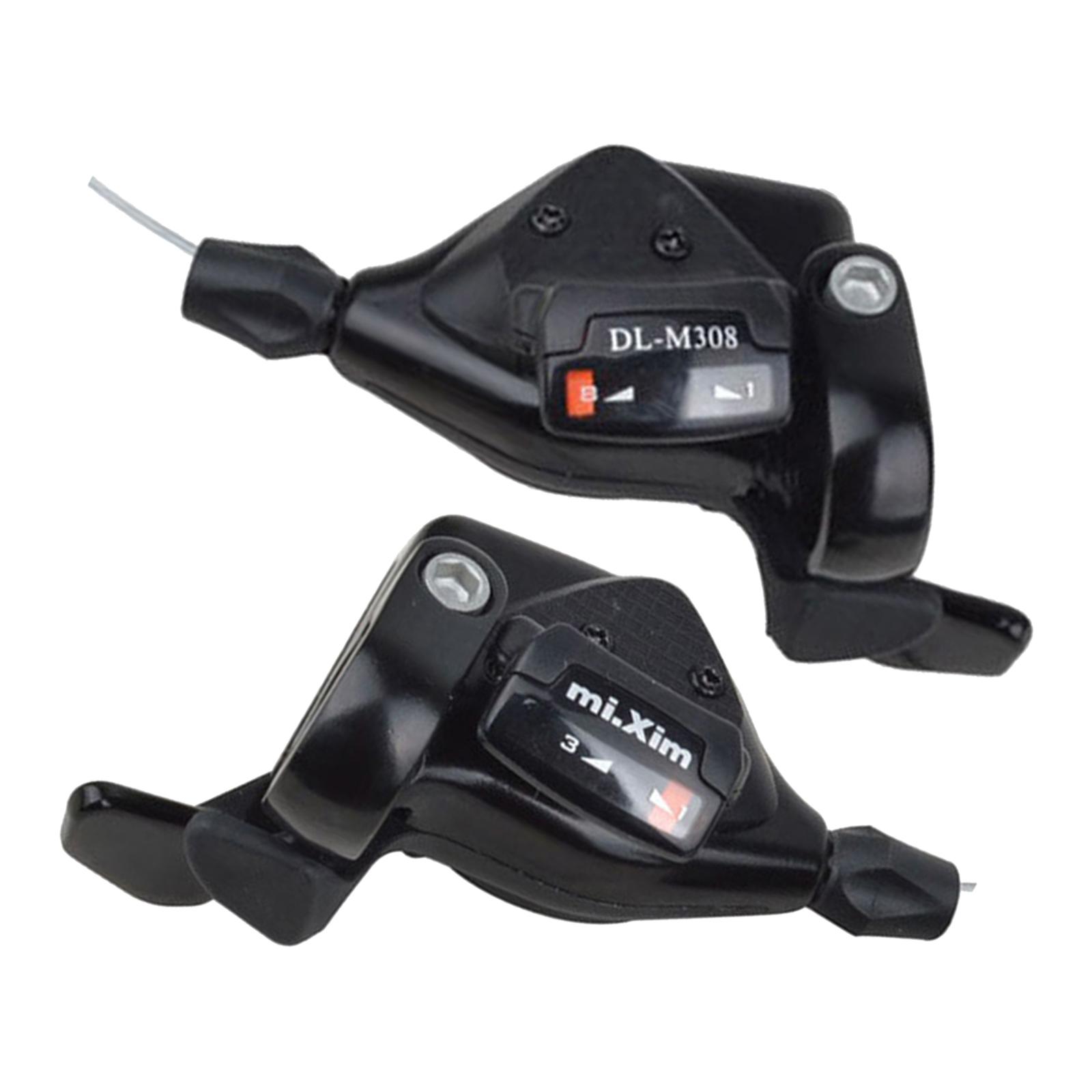 Commuting With Road Bike - 2個セット 自転車シフター部品 サイクル左右レバー バイクサムギアシフター ロードバイク 通勤用自転車