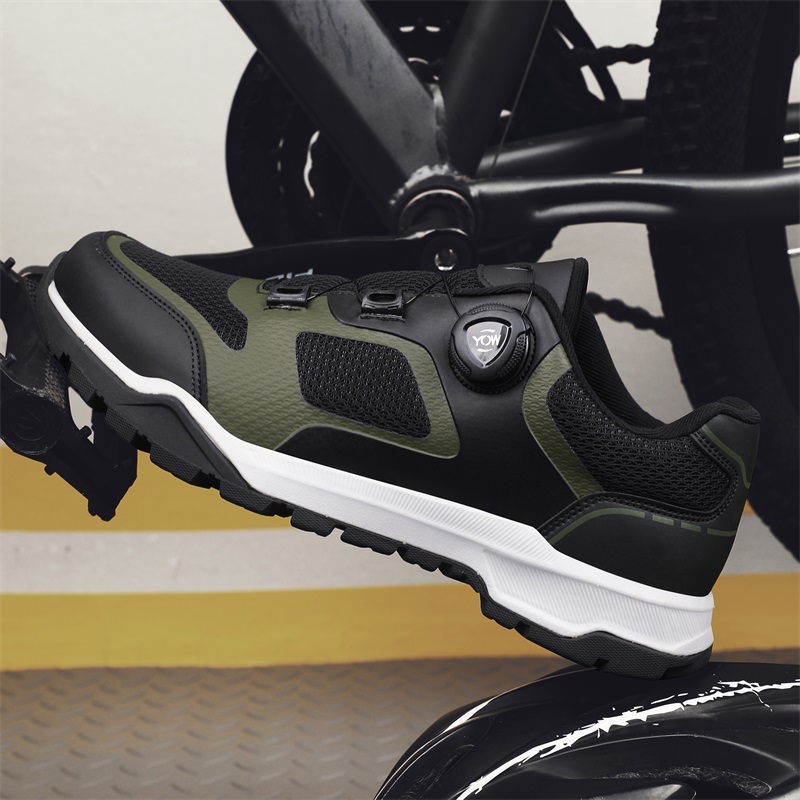 Commuting With Road Bike - 快適なカジュアル四季ロードマウンテンバイクライディングシューズユニセックスアンチスリップファッション通勤アウトドアオフロードライディングシューズ