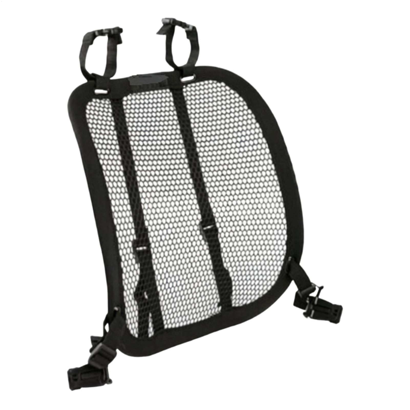 Cycling Commute Backpack - 1pc ユニバーサルリュックサックエアフロースペーサーバックパックスペーサーフレーム通気性調節可能なメッシュ屋外通勤サイクリングバックパッキング用