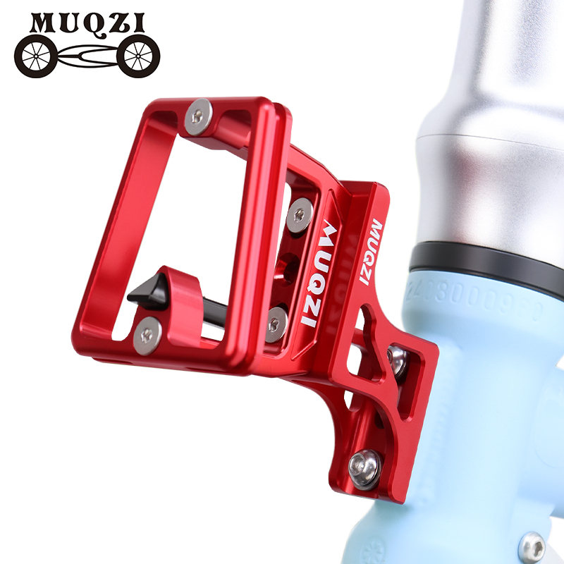 Cycling Commute Bag - MUQZI 折りたたみ自転車用フロントバッグキャリア昇降アダプターキット（ブロンプトン、ダホン自転車バッグ用）