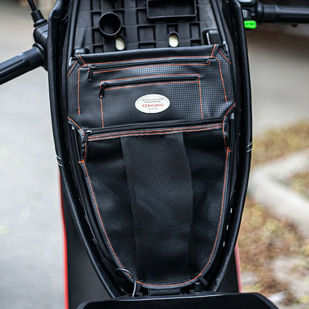 Saddle Bag Under Seat - Rzahuahu-オートバイの座席オーガナイザー,収納ポーチ,後部座席の収納,オートバイの改造アクセサリー