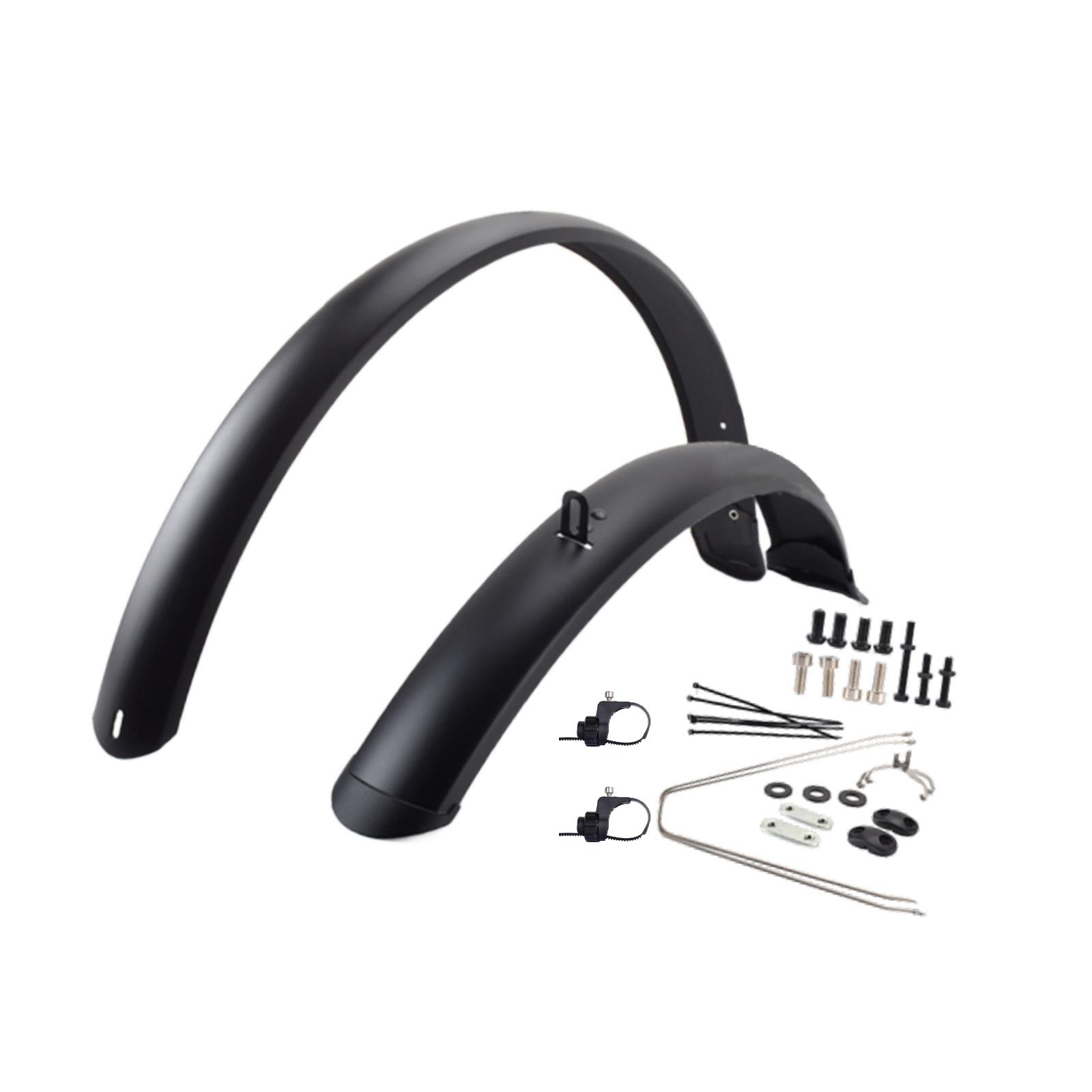 Fender Mudguard Set - マウンテンバイク マッドガードセット 自転車 マッドガードセット 簡単取り付け 軽量