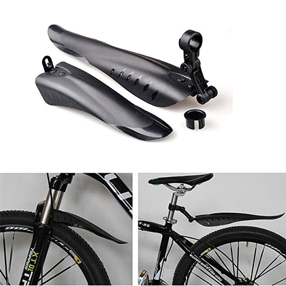 Fender Mudguard Set - マウンテンバイクフェンダーセット マッドガード 自転車用泥除け ウィング 自転車前後フェンダー用
