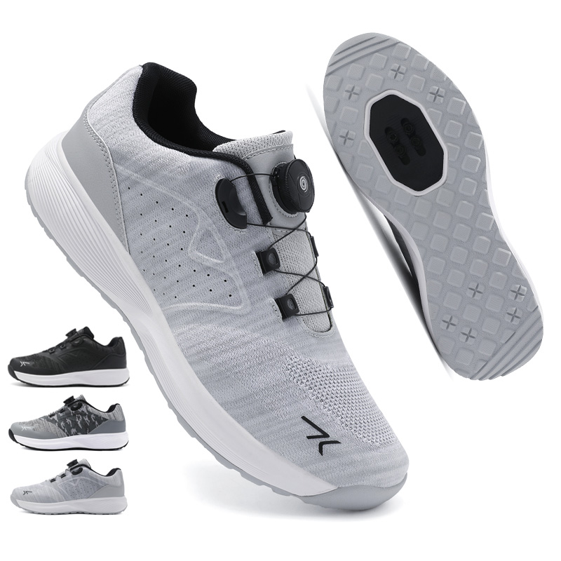 Cycling Commuter Shoes - サイクリングスニーカーMTBメンズスポーツダートバイクシューズSPDペダルマウンテンバイクフットウェアスピードレーシングマンフラットオフロードサイクリングシューズ