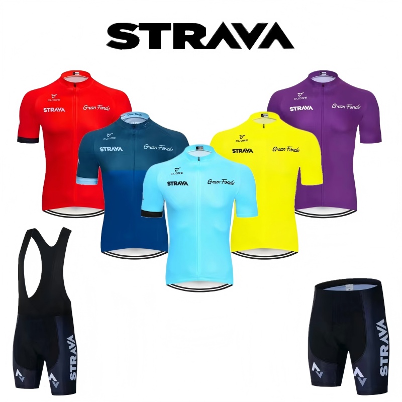 Cycling Commute Shorts - STRAVA サイクリングセットサイクリング服男性サイクリングジャンパー男性サイクリングショーツマウンテンバイクロードバイク乗馬 Ruit
