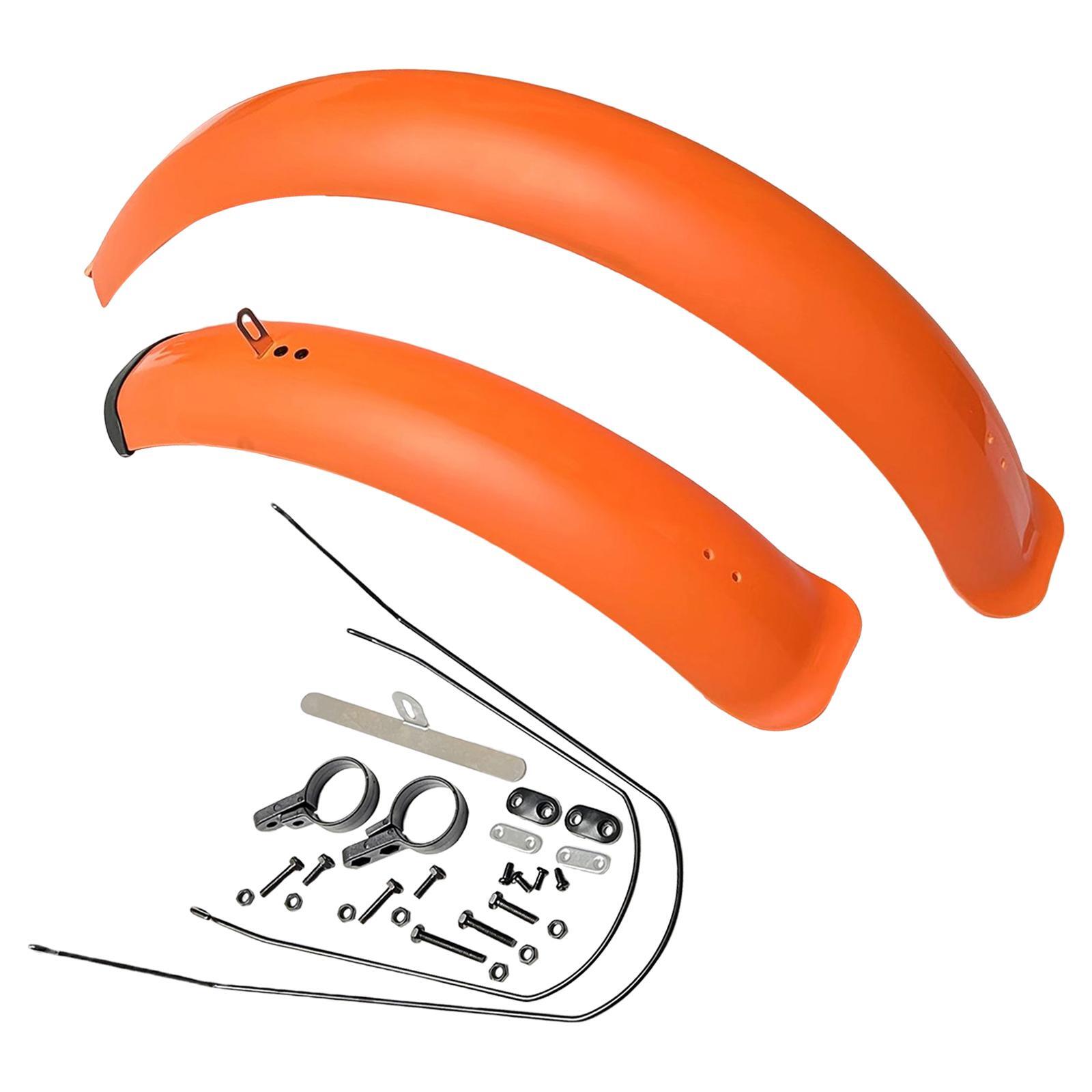 Fender Mudguard Set - 20インチ x4.0 バイクフェンダー ファットタイヤ マッドガード 泥除け
