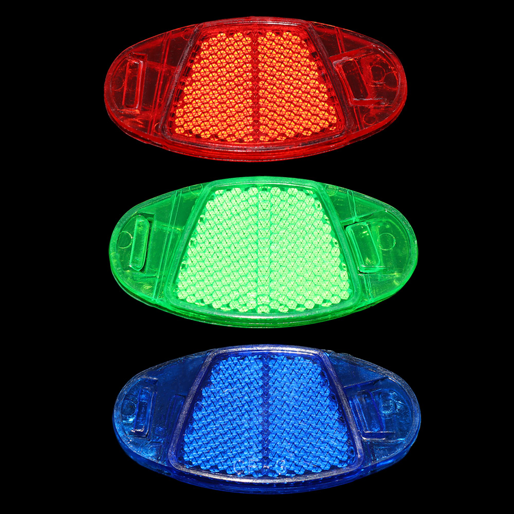 Spoke Reflector Set - 安全リフレクター,4ピース/セット自転車スポーク反射板,安全リフレクター