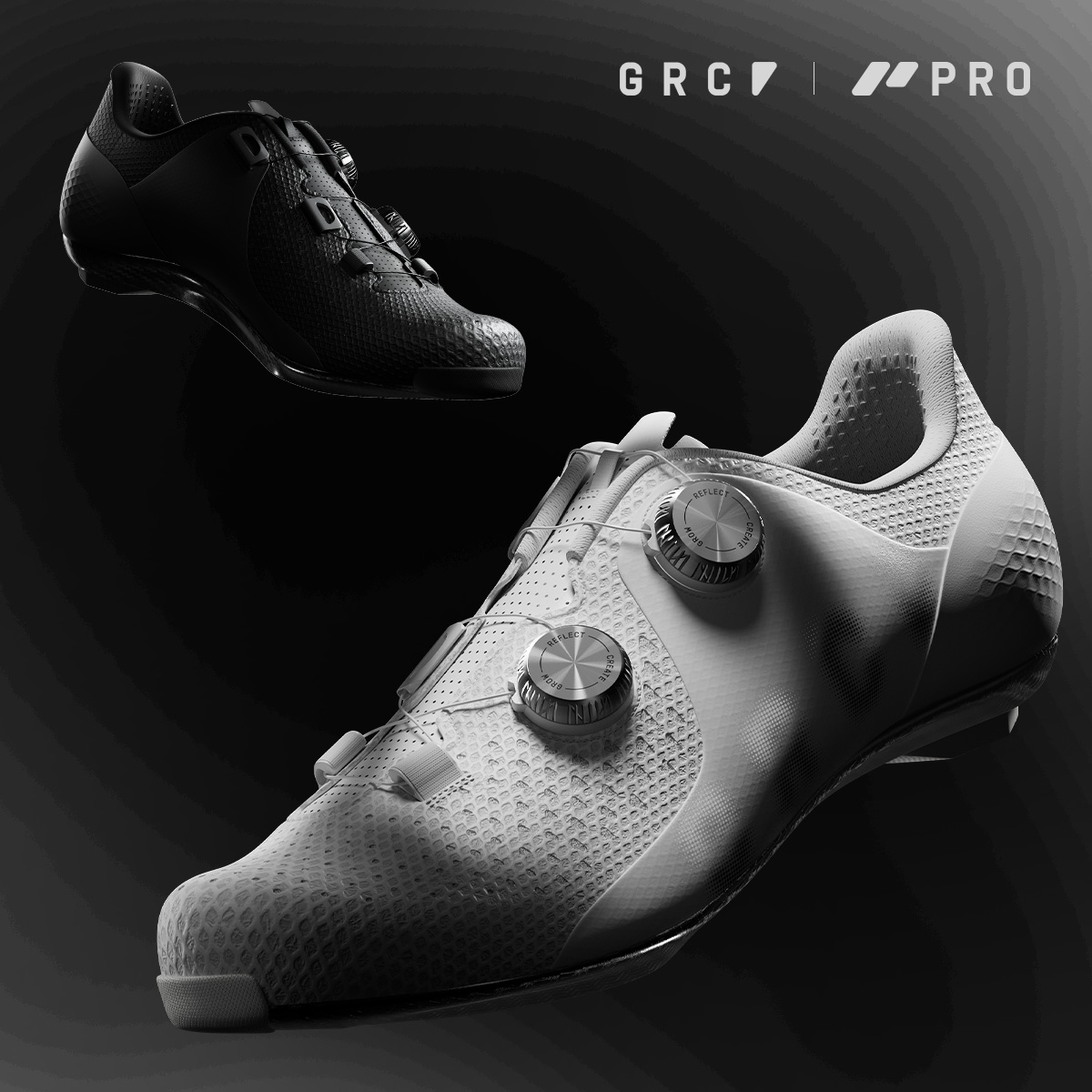 Cycling Commuter Shoes - GRCプロサイクリングシューズ ユニセックス ロードバイクペダルシューズ 通気性のあるアッパー サイクリングスポーツシューズ