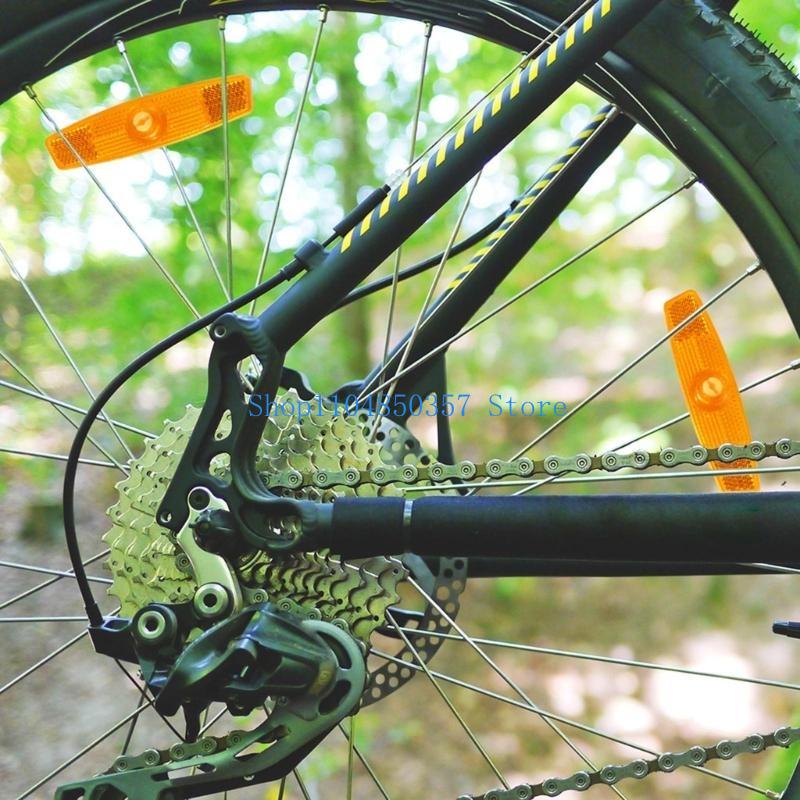 Spoke Reflector Set - 652F 8 個自転車リフレクター自転車ホイールリフレクター自転車スポークリフレクター自転車の安全