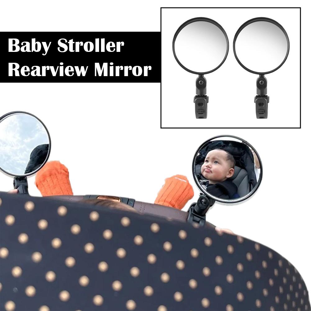 2 個自転車ミラー調整可能なハンドルバーリアビュー凸面アクリ - Mirror Handlebar Convex のレビューと価格