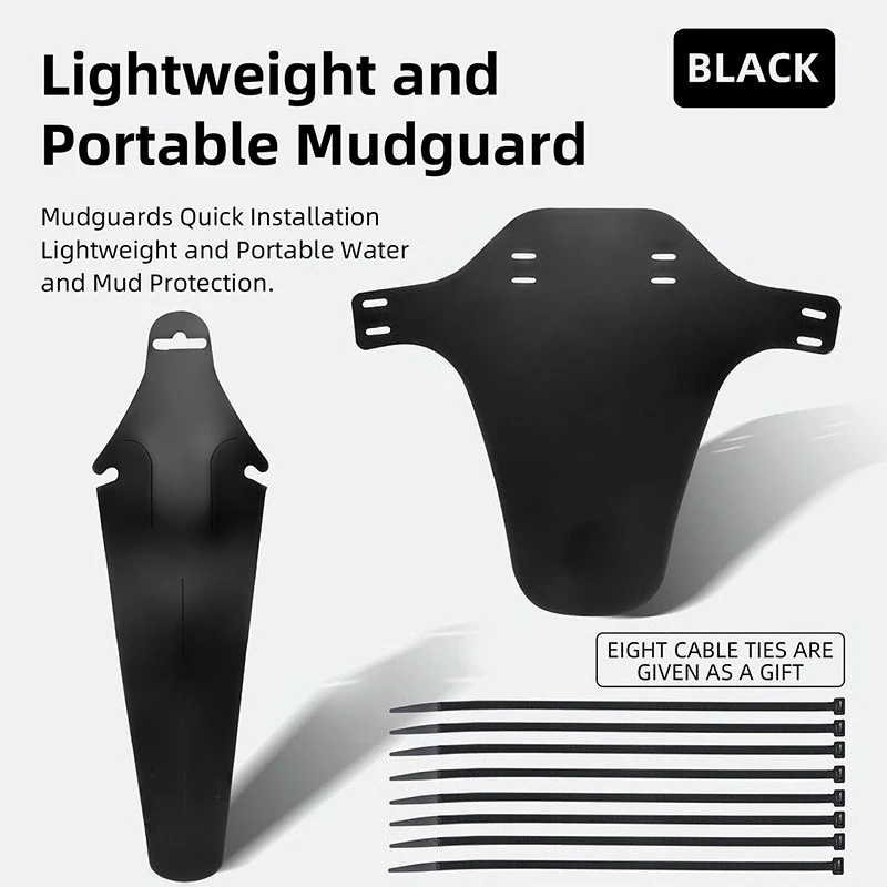 バイクマッドガードセット フロントリアフェンダー 全天候型保 - Fender Mudguard Set のレビューと価格