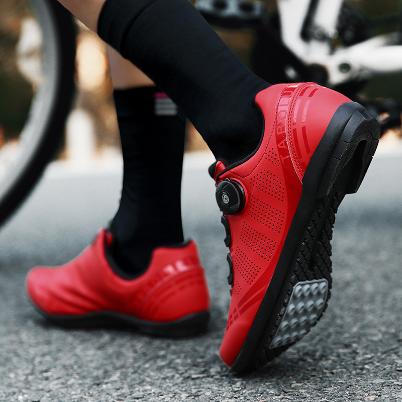 男性非ロックマウンテンバイクシューズクリートなしロード自転車 - Cycling Commuter Shoes のレビューと価格
