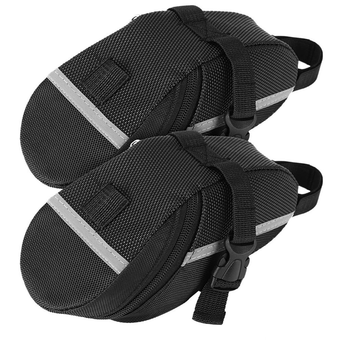 B72ABG 2 パック自転車シートバッグ、自転車サドルバッ - Saddle Bag Under Seat のレビューと価格