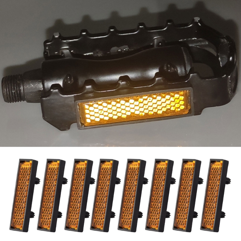 自転車,自転車,ホイール用の強化ペダルリフレクター,1セット - Spoke Reflector Set のレビューと価格