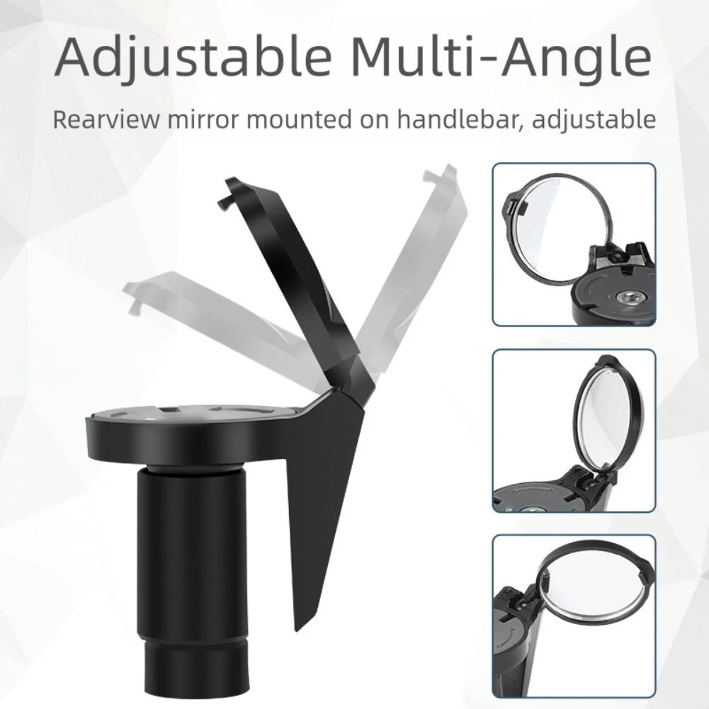 自転車ハンドルバーエンドバックミラー - 360 °   道 - Mirror Handlebar Convex のレビューと価格