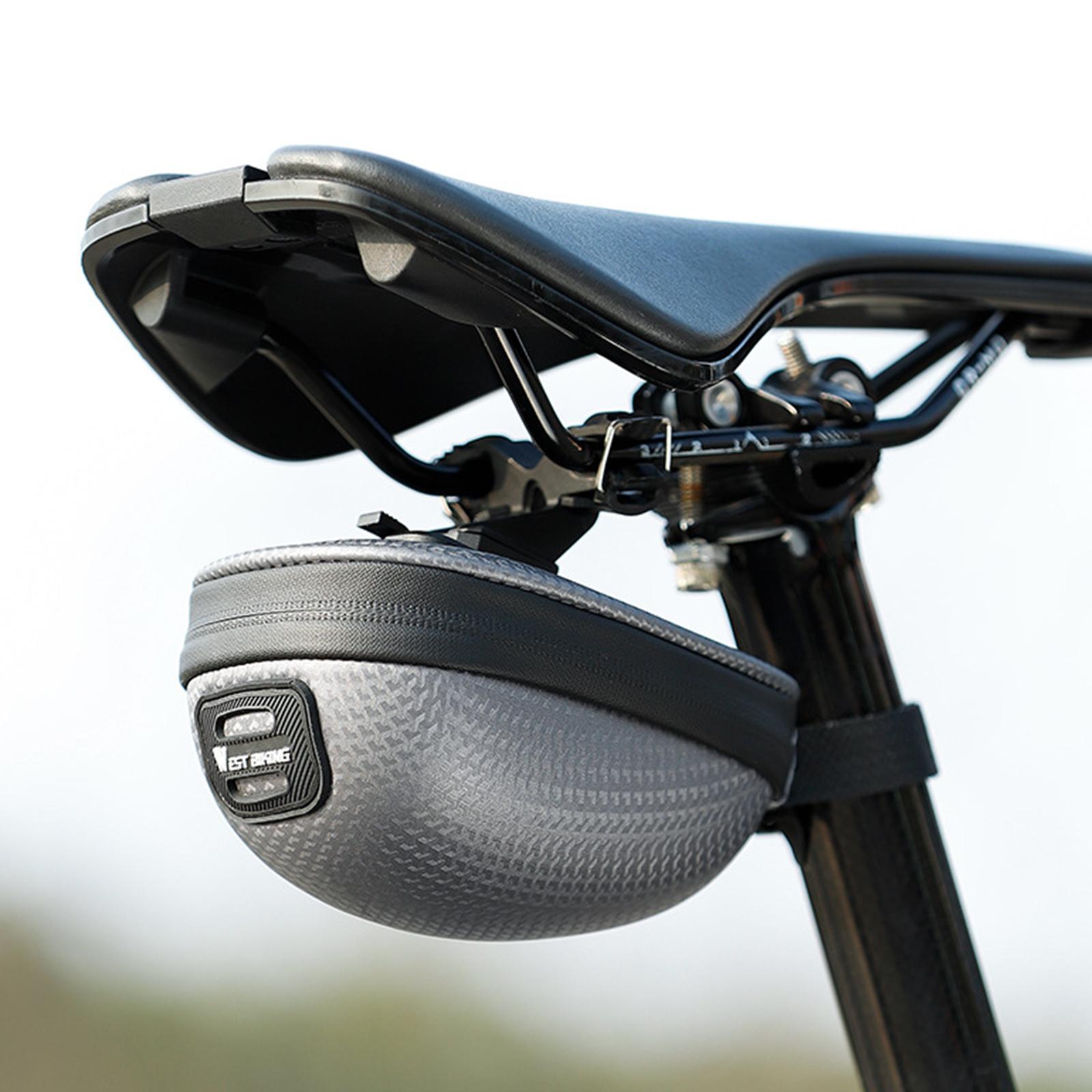 自転車サドルバッグ シート下バッグ マウンテンバイクポーチ  - Saddle Bag Under Seat のレビューと価格