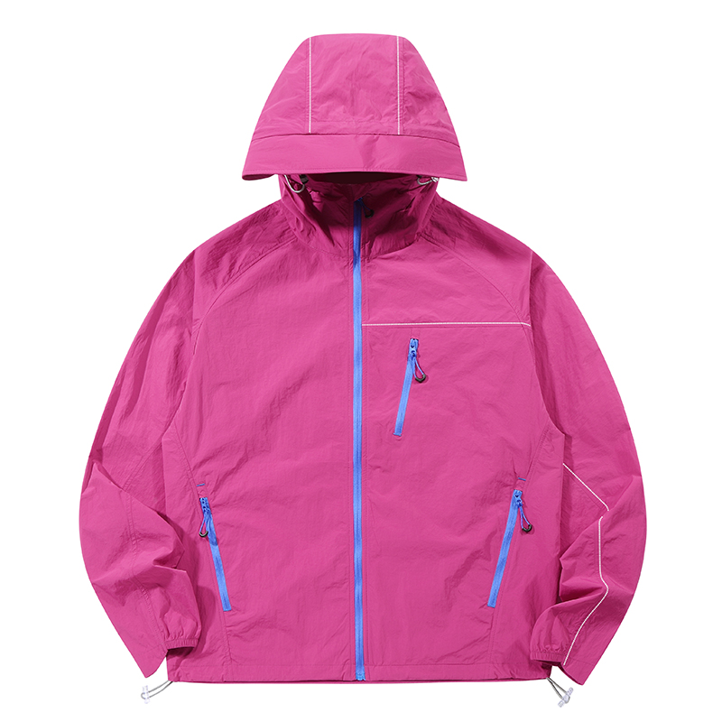2026年新作 レディース UPF50+ 軽量 フード付き  - Cycling Commute Jacket のレビューと価格
