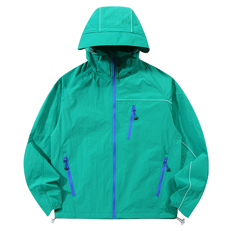 2026年新作 レディース UPF50+ 軽量 フード付き  - Cycling Commute Jacket のレビューと価格