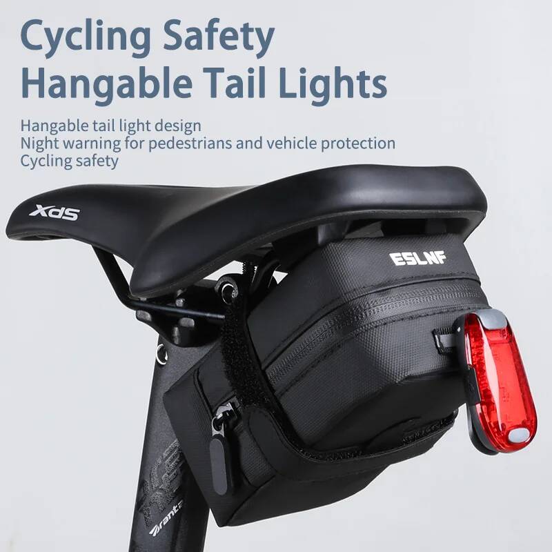 ESLNF防水シート下ミニリアテールシートポストサドルバッグ - Saddle Bag Under Seat のレビューと価格