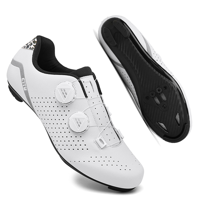 スピードサイクリングスニーカーロードバイクシューズ男性女性ス - Cycling Commuter Shoes のレビューと価格