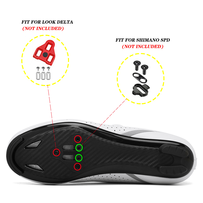 スピードサイクリングスニーカーロードバイクシューズ男性女性ス - Cycling Commuter Shoes のレビューと価格