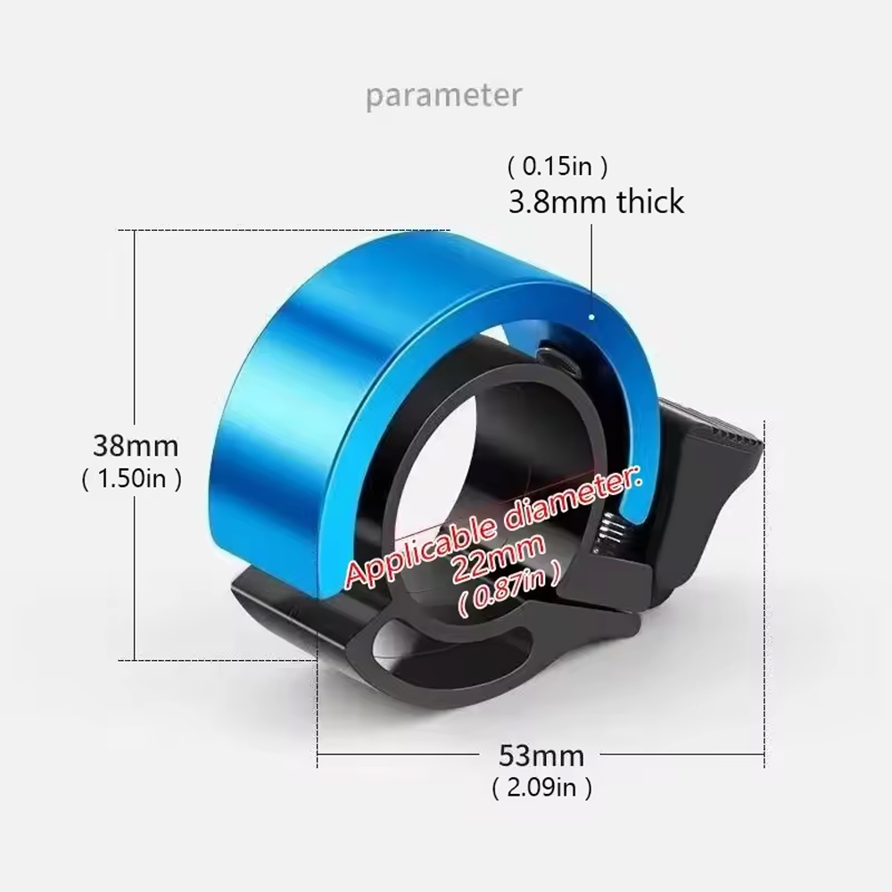 大音量合金自転車ベルユニバーサルハンドルバーマウント自転車安 - Bell Handlebar Ring のレビューと価格