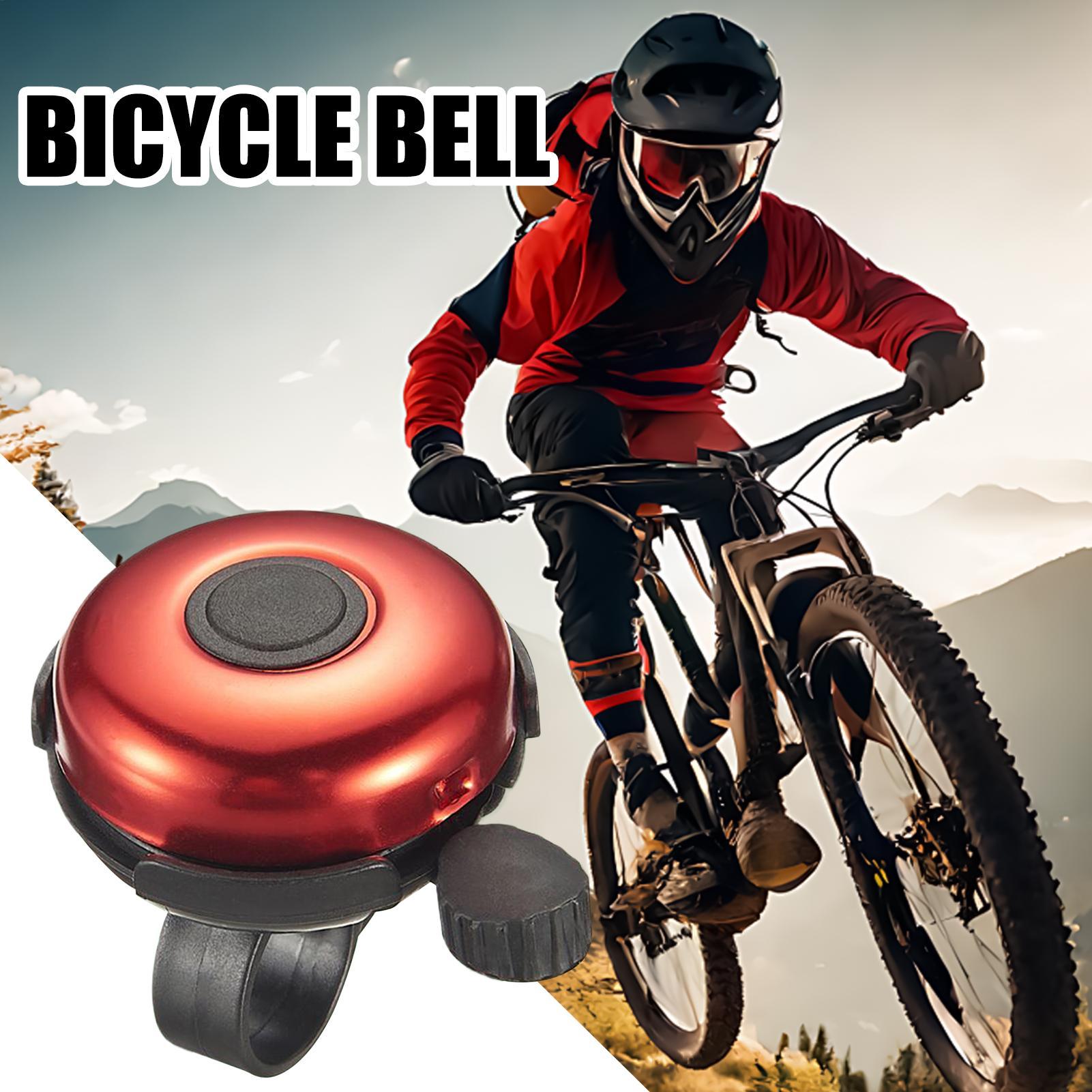 100dB 大音量自転車ベル、ユニバーサル合金サイクリングリ - Bell Handlebar Ring のレビューと価格