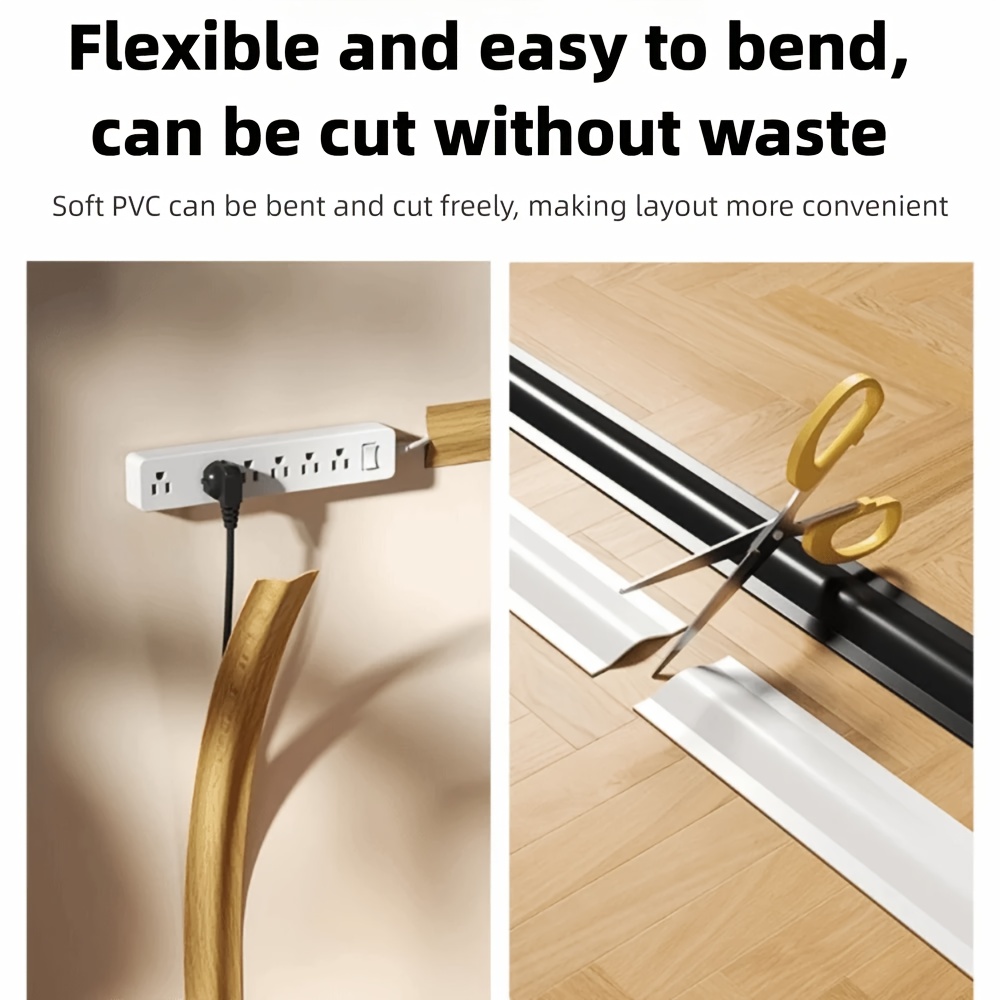 ケーブル管理自己粘着性 PVC 絶縁ケーブルプロテクター耐摩 - Cable Lock Flexible のレビューと価格