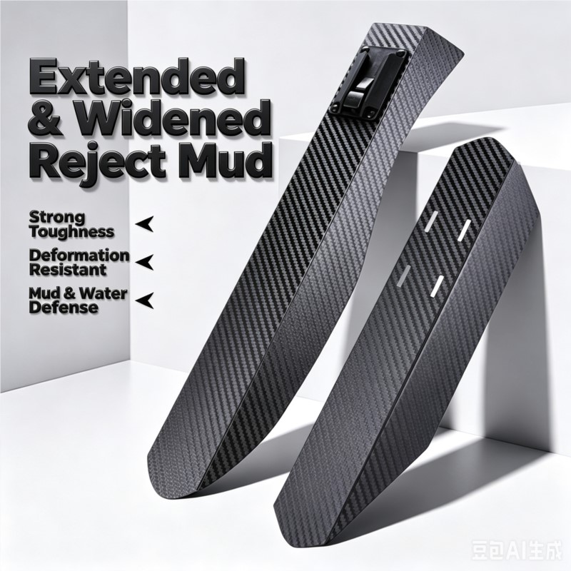 拡張ワイド調整可能バイクフェンダー前後セットクイックリリース - Fender Mudguard Set のレビューと価格