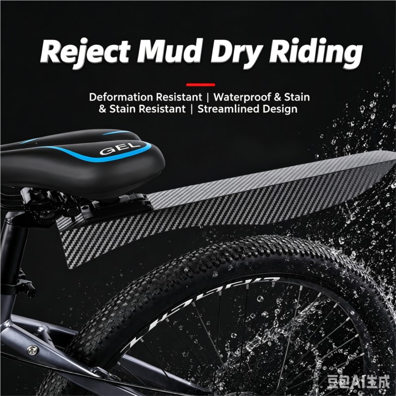 拡張ワイド調整可能バイクフェンダー前後セットクイックリリース - Fender Mudguard Set のレビューと価格