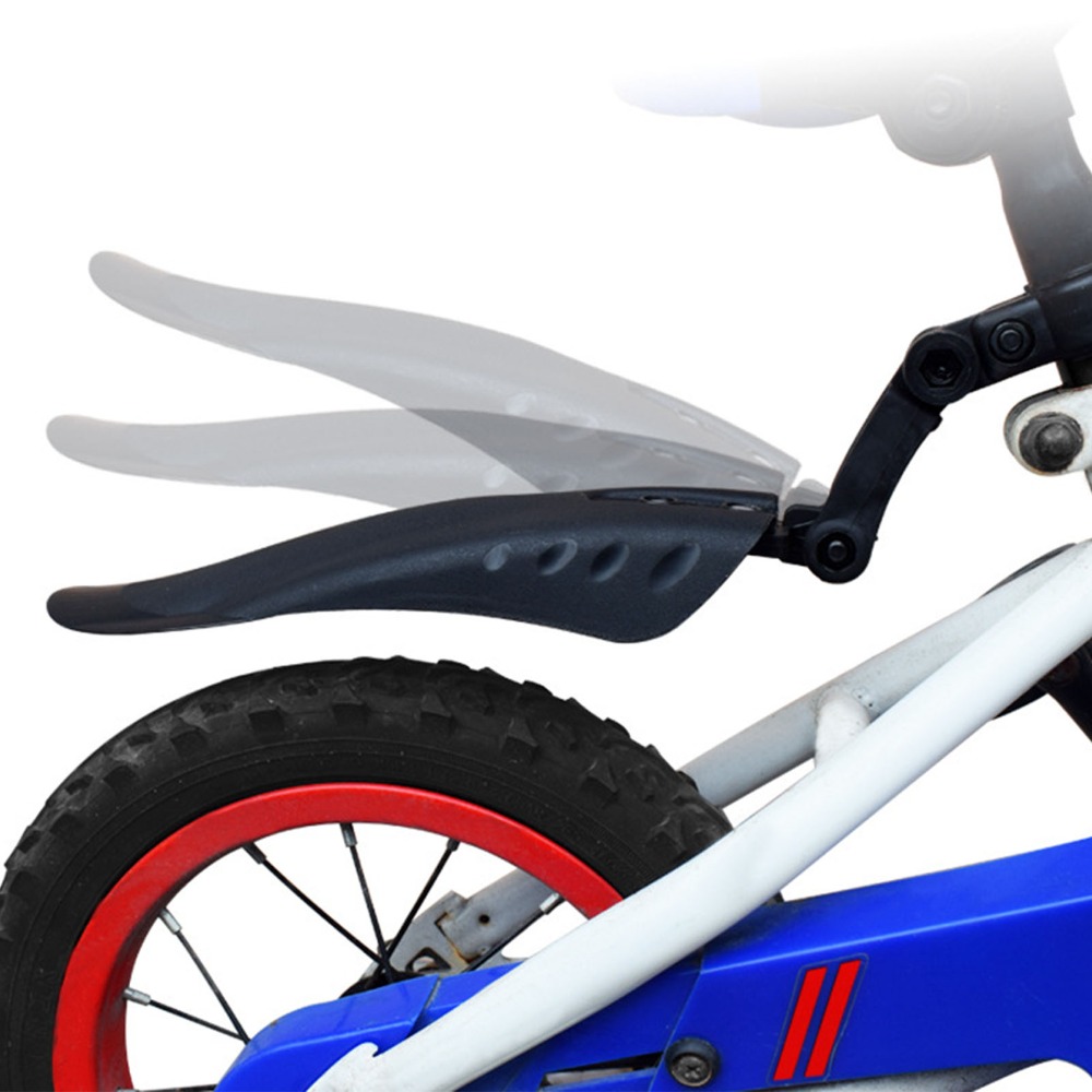 2 個のフロントリアセット自転車マッドガードブラック取り付け - Fender Mudguard Set のレビューと価格