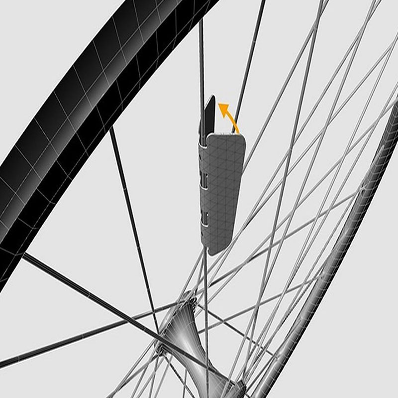 4 ピース/セット自転車反射ステッカーホイールスポークリフレ - Spoke Reflector Set のレビューと価格