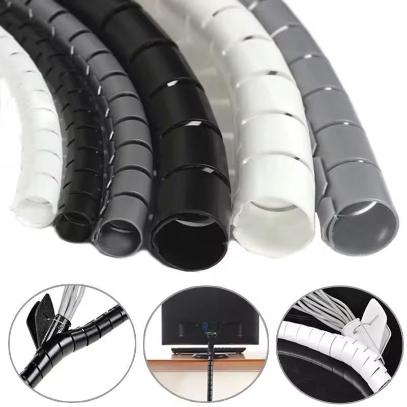 2 メートル/1 メートル柔軟なスパイラルケーブルワイヤープ - Cable Lock Flexible のレビューと価格