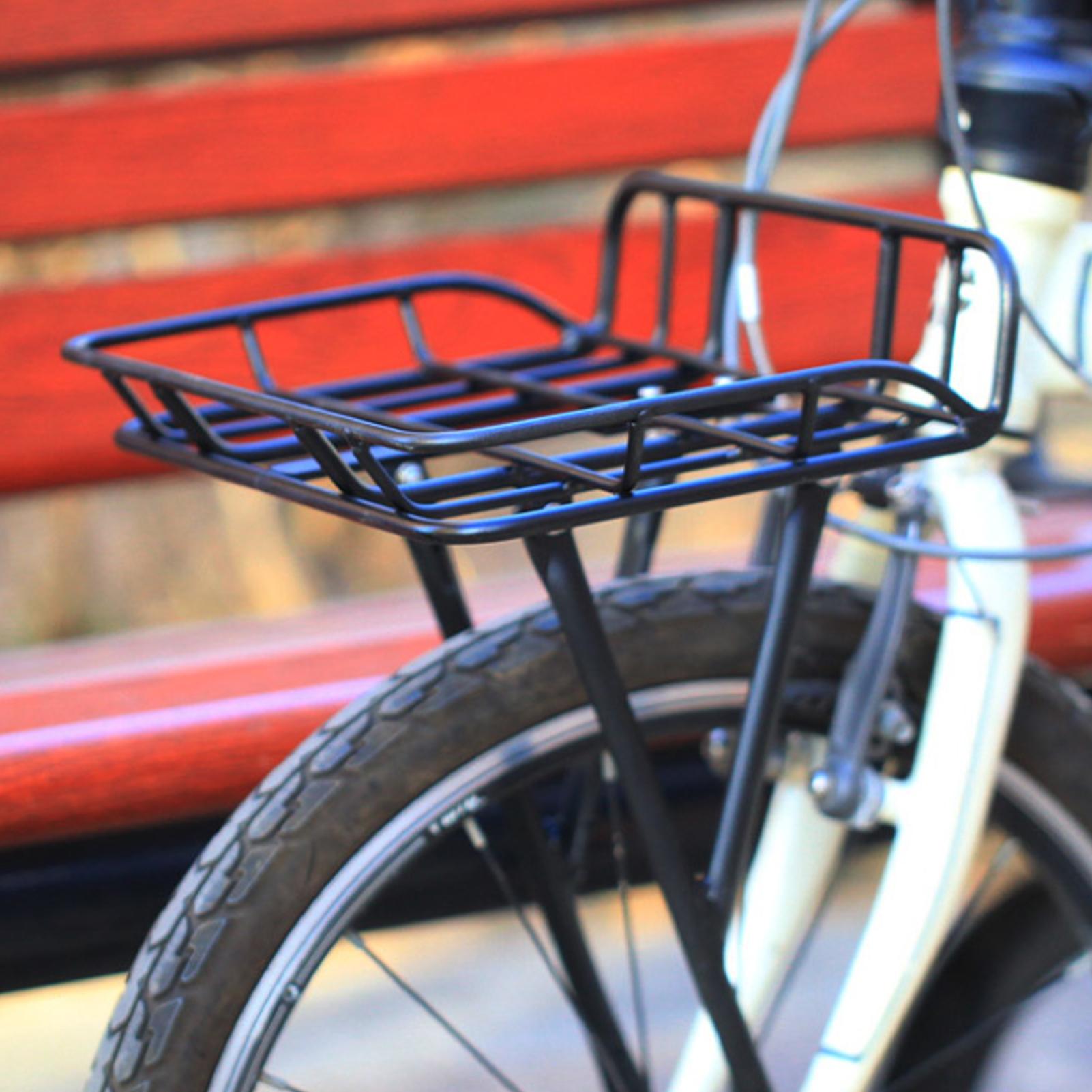 クイックリリース式フロントバイクバスケット 大容量メタルカー - Commuting With Road Bike のレビューと価格