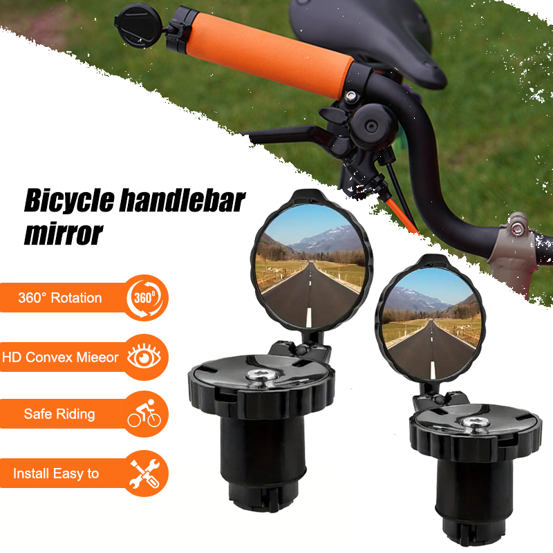 NPY 2026自転車ミニハンドルバーリアビューミラー調整可 - Mirror Handlebar Convex のレビューと価格