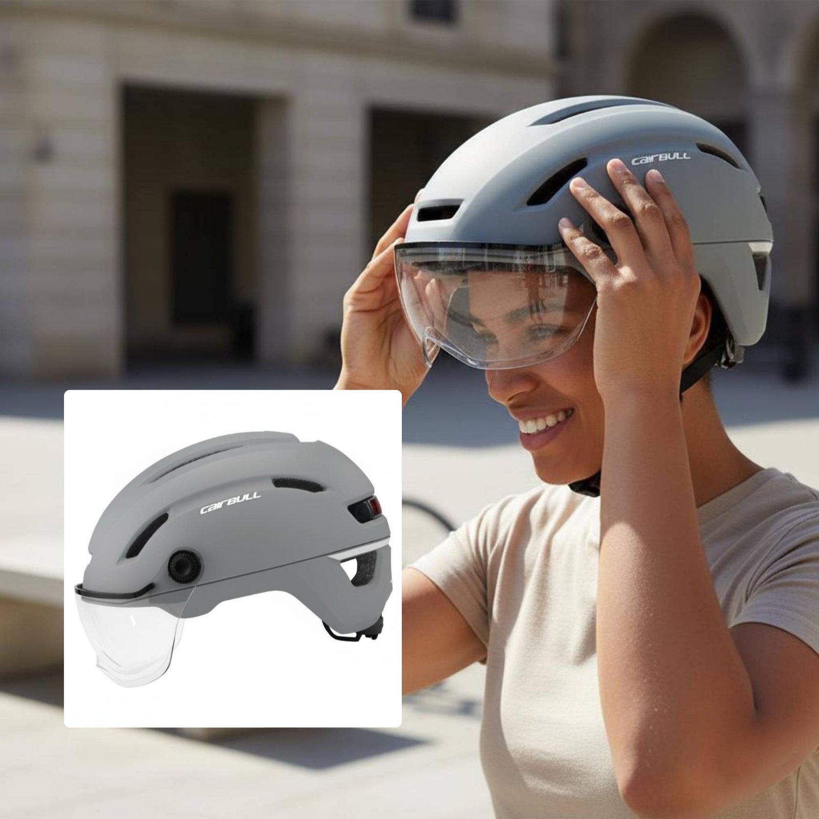 電動自転車通勤用ヘルメット NTA 8776 認定シティサイ - Commute Cycling Helmet のレビューと価格