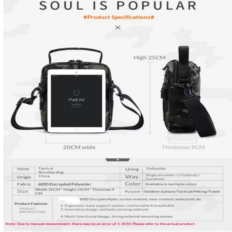 大容量戦術バックパック MOLLE アウトドアサイクリングバ - Cycling Commute Backpack のレビューと価格