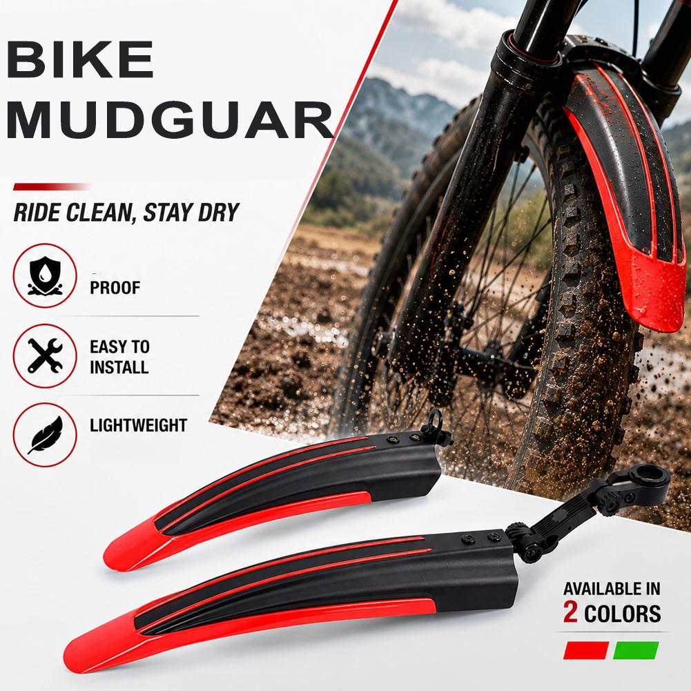 1 セット自転車マッドガード耐久性のある自転車フェンダー調節 - Fender Mudguard Set のレビューと価格