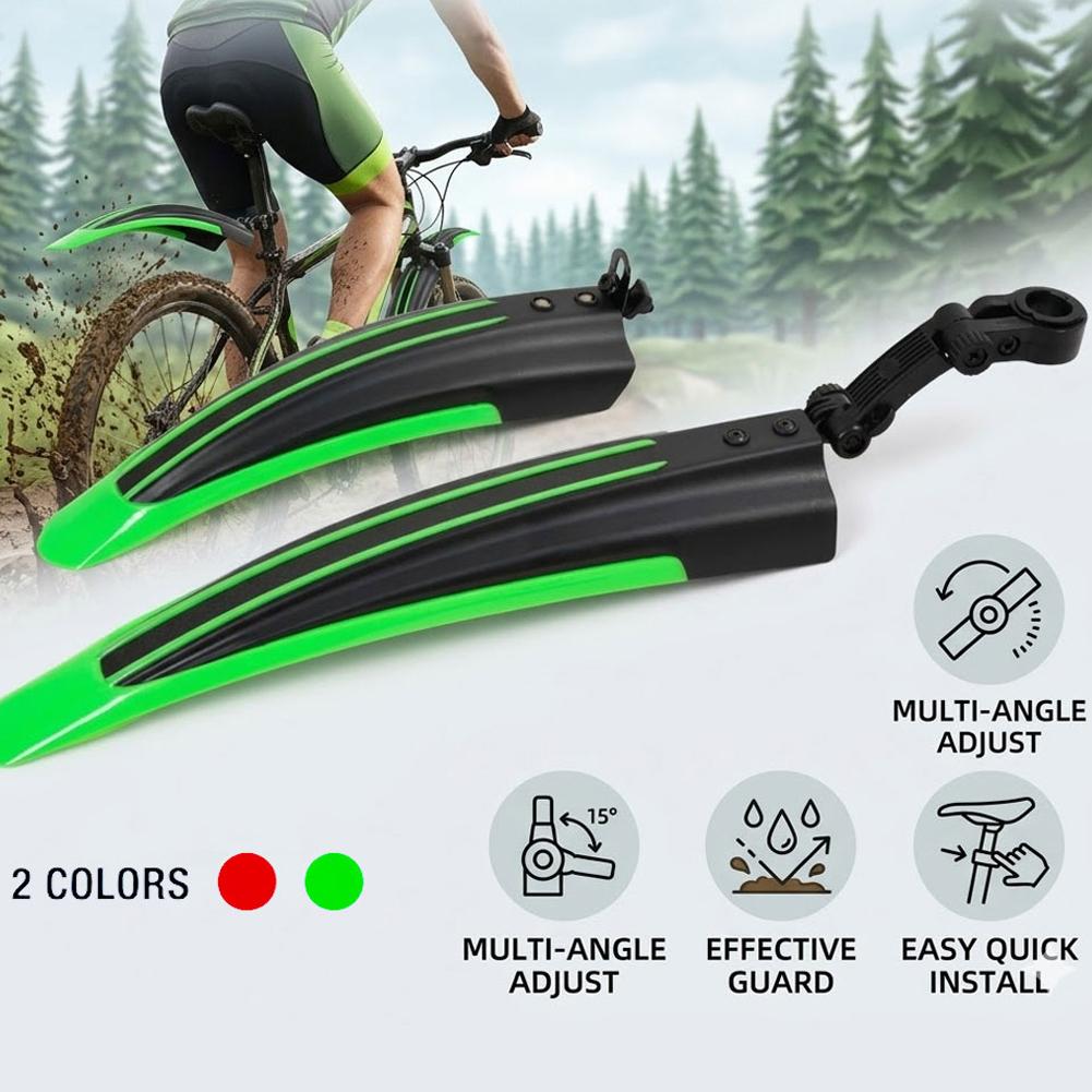 1 セット自転車マッドガード耐久性のある自転車フェンダー調節 - Fender Mudguard Set のレビューと価格